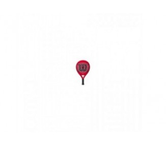 Pala De Pádel Wilson Pro Staff Team Rdbk/ Negra Y Roja