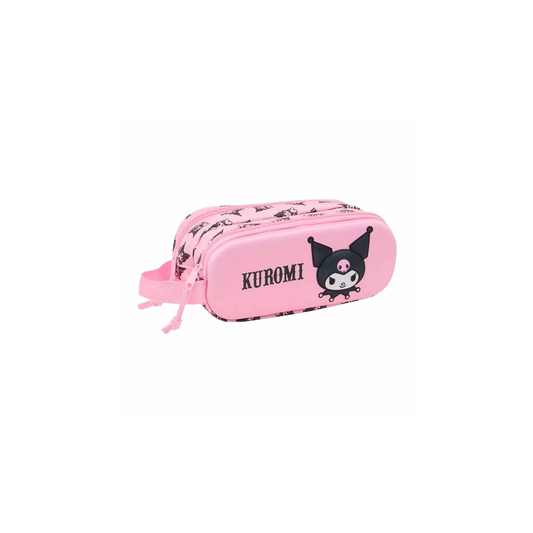 Portatodo 3D Kuromi Hello Kitty Doble