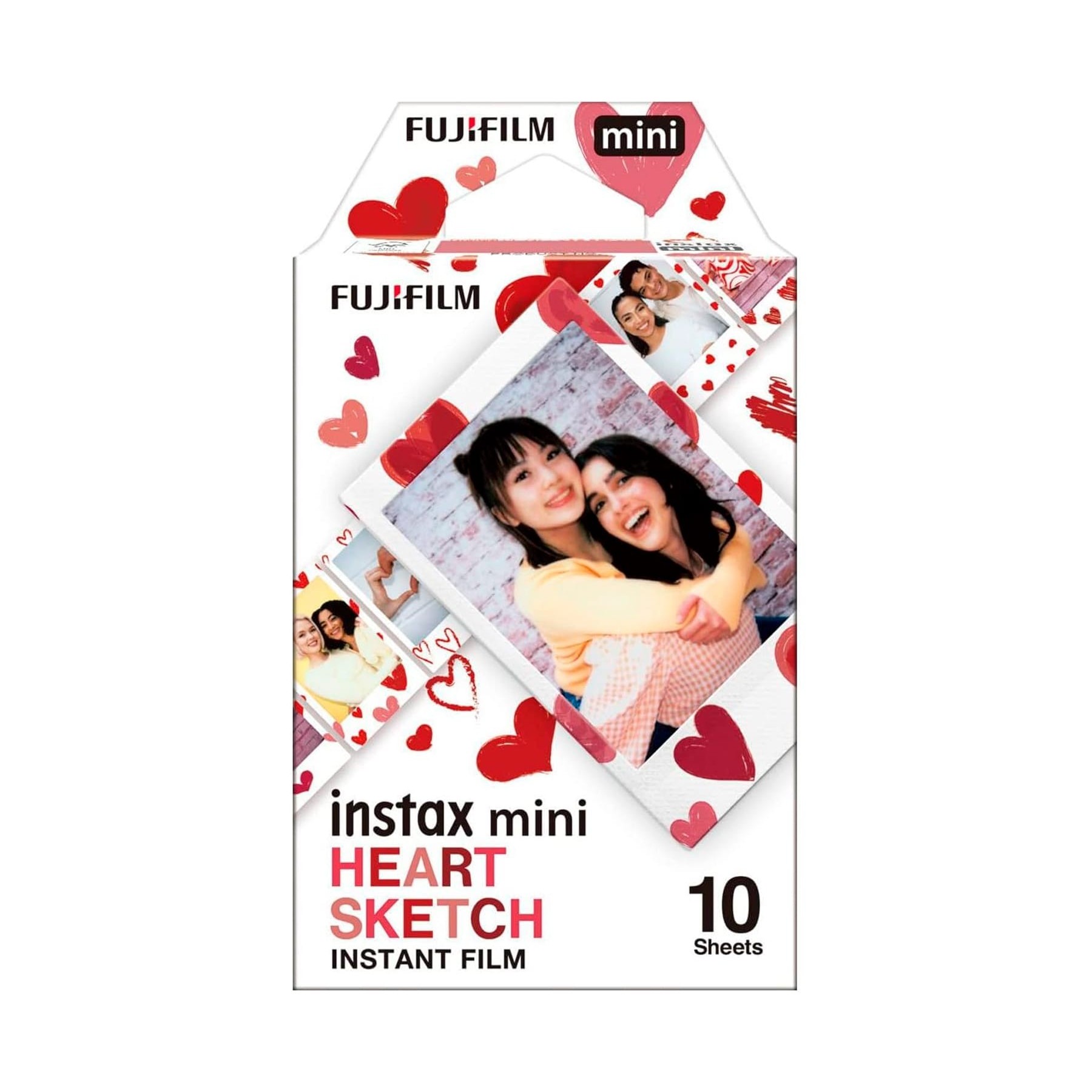 Fujifilm Instant Film Mini Heart Sketch / Película Fotográfi