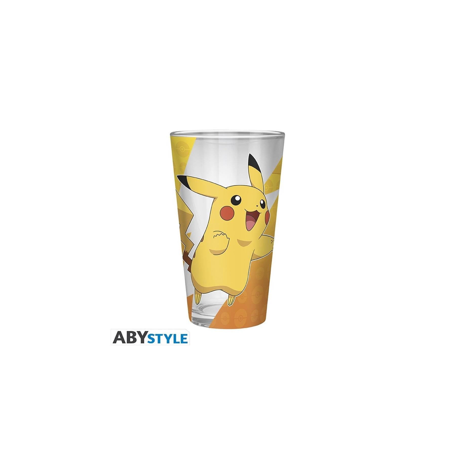 Vaso Abystyle Pokemon Pikachu Foil 400Ml