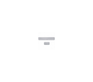 Pack De 2 Reposamuñecas Subblim Ergo Airpadding/ Plateadas