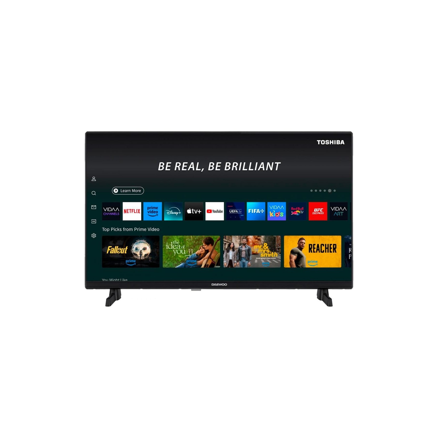 Daewoo  32Dm65Qv / Televisor Smart Tv 32" Qled Full Hd