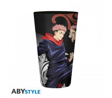 Jujutsu Kaisen Large Glass 400ml: Itadori vs Sukuna