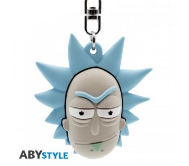 Rick and Morty Portachiavi 3D: Rick Sanchez 5cm