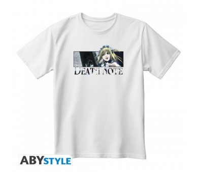 Death Note T-Shirt (L) Man White: Misa