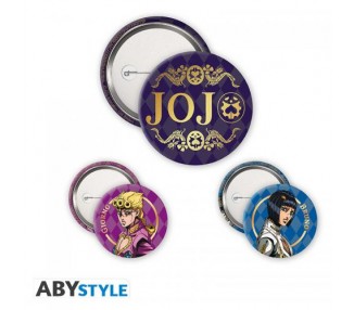 Jojo Bizarre ADV Pin Spilla Badge Pack: Golden Wind 3cm