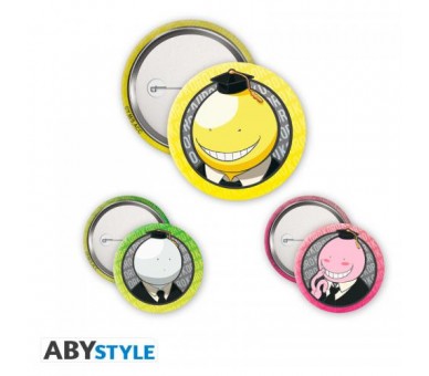 Assassination Classroom Pin Spilla Badge Pack: Koro 3cm