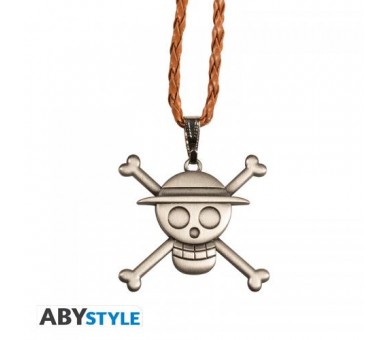 One Piece Collana Pendente 3D: Skull 4cm