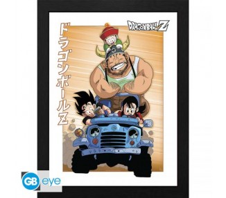 Dragon Ball Framed Print: Family Road Trip 30x40cm