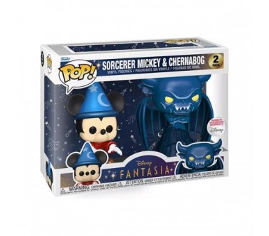 Funko POP! Disney Fantasia: Sorcerer Mickey / Chernabog 2PK