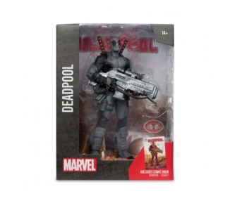 ST Marvel Collection: Deadpool Grey Suit 28cm