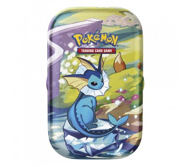 Mini lata juego cartas Evoluciones Prismaticas Pokemon surtido ingles