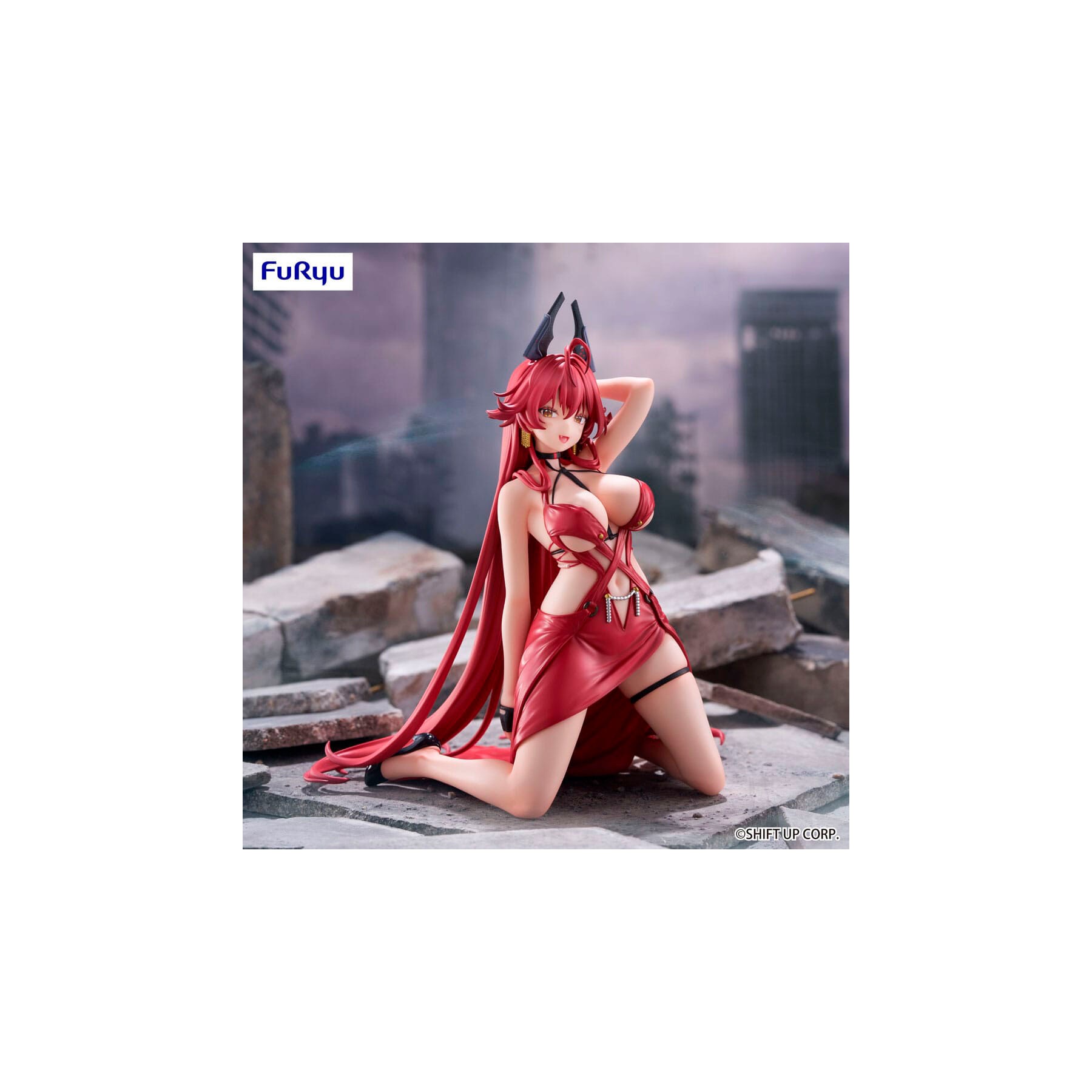 Figura Noodle Stopper Red Hood: Nonsense Red Goddess of Victory: Nikke 12cm