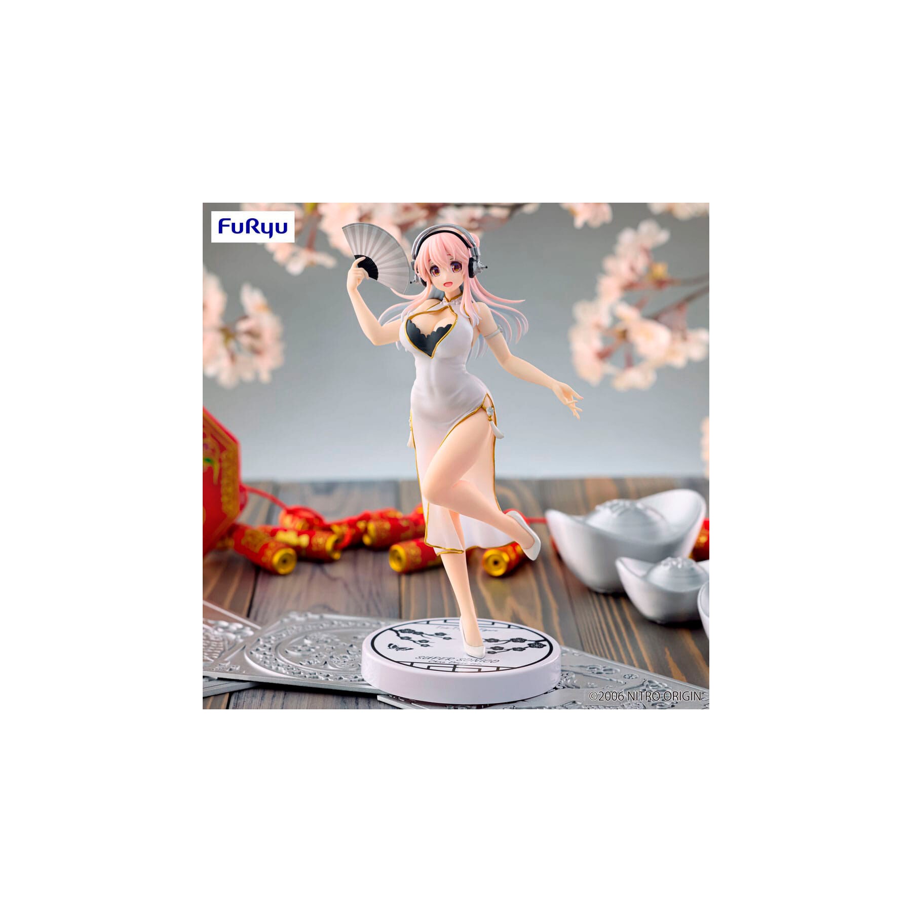 Figura Trio-Try-iT White China Dress Ver. Super Sonico 21cm