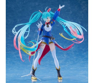 Figura Banpresto Evolve Gundam Collaboration Miku 45th Anniversary Gundam x Hatsune Miku 21cm
