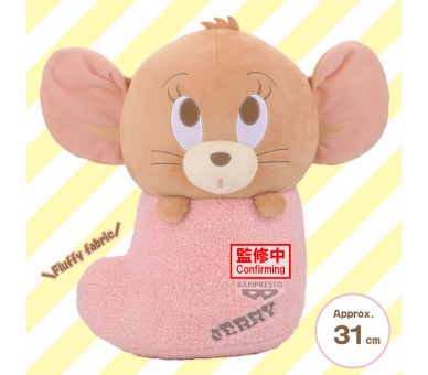 Peluche Warm Socks Tom and Jerry 31cm