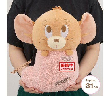 Peluche Warm Socks Tom and Jerry 31cm