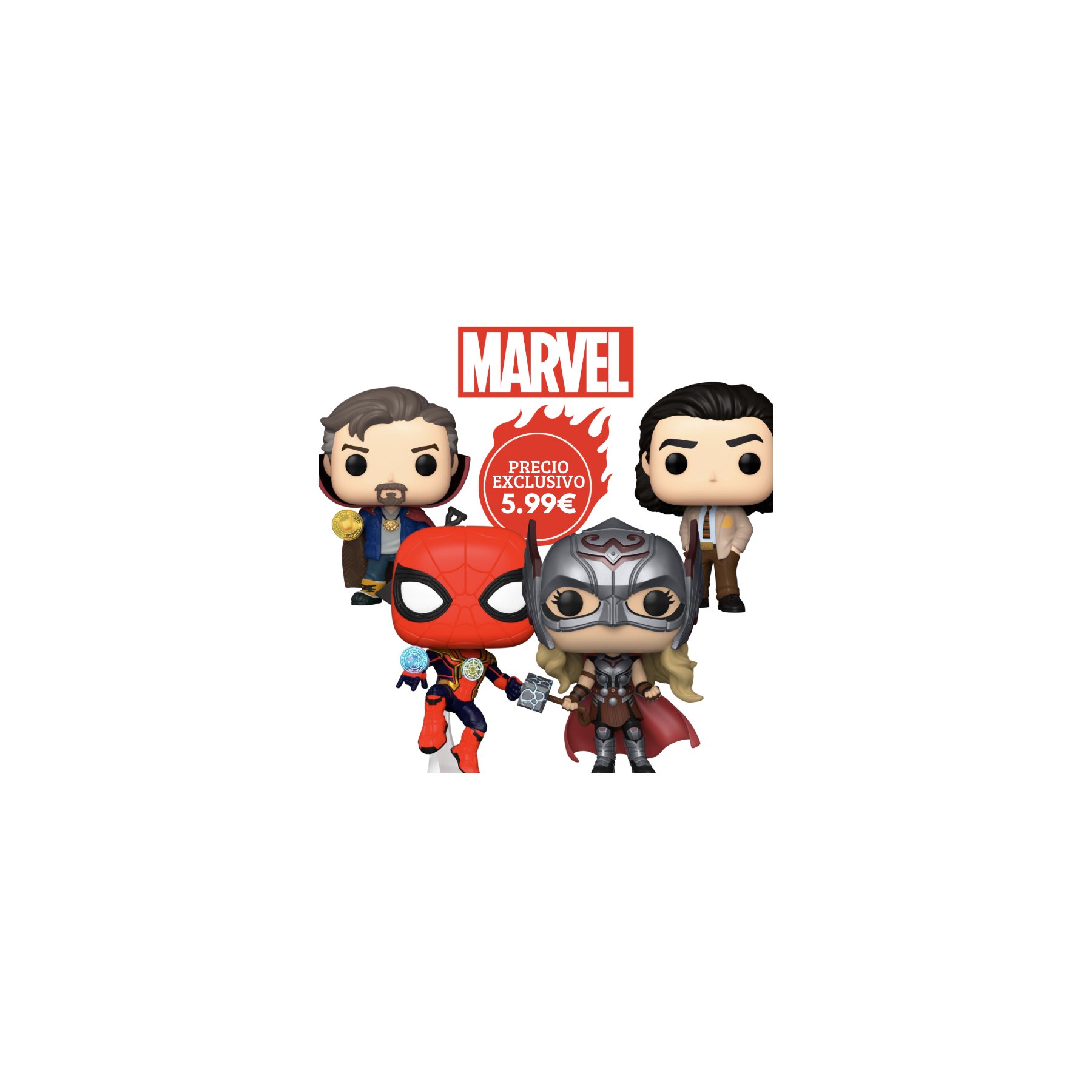 Pack oferta Funko POP Marvel