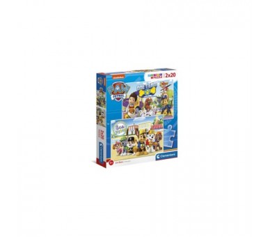 Puzzle Patrulla Canina Paw Patrol 2X20Pzs