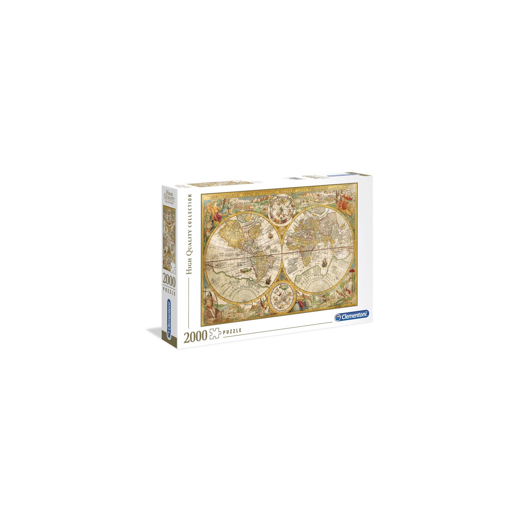 Puzzle Mapa Antiguo 2000Pzs