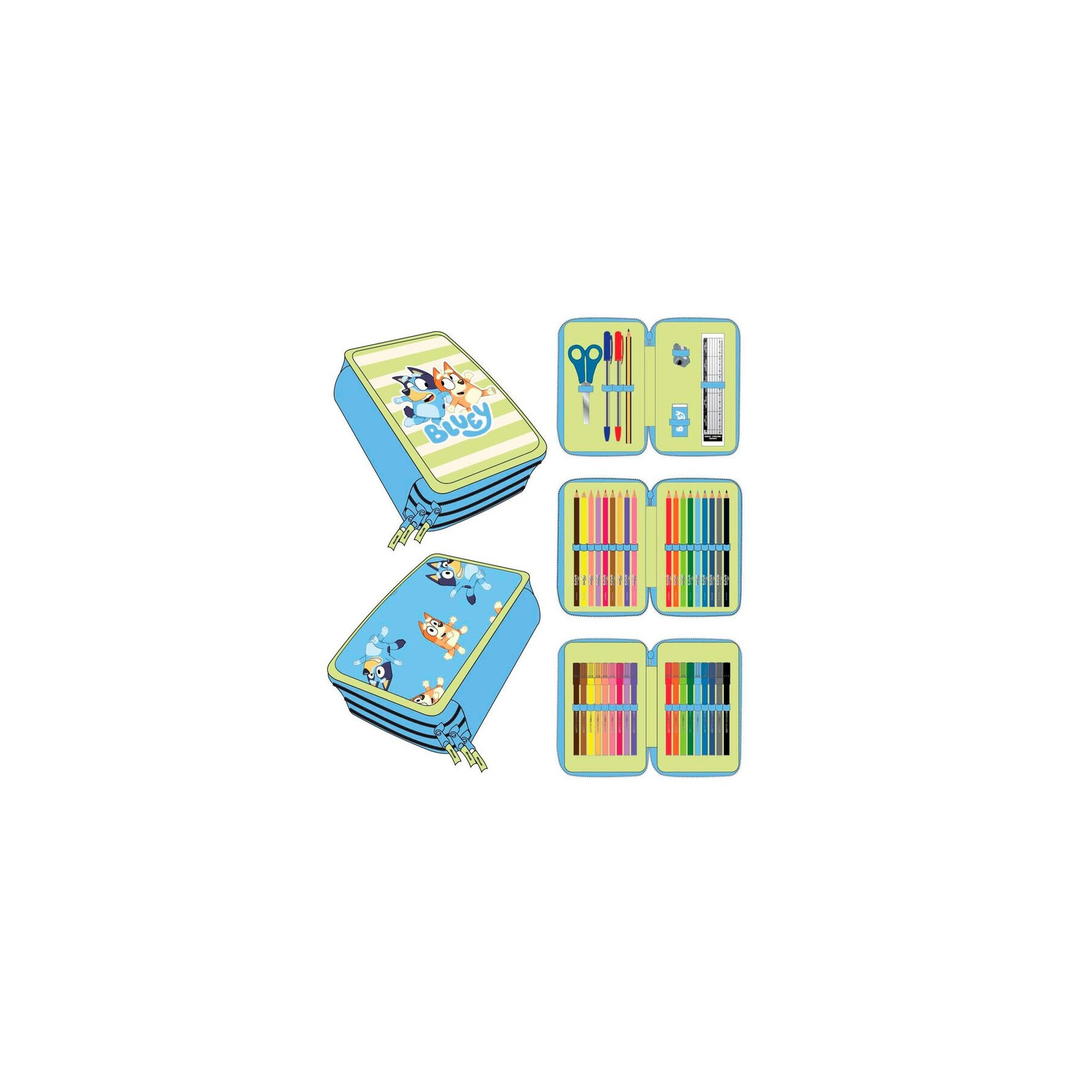 Plumier Bluey Triple