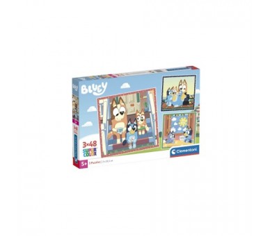 Puzzle Bluey 3X48Pzs