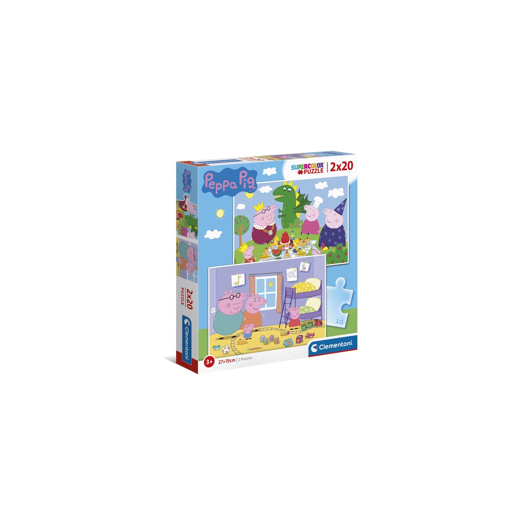 Puzzle Peppa Pig 2X20Pzs