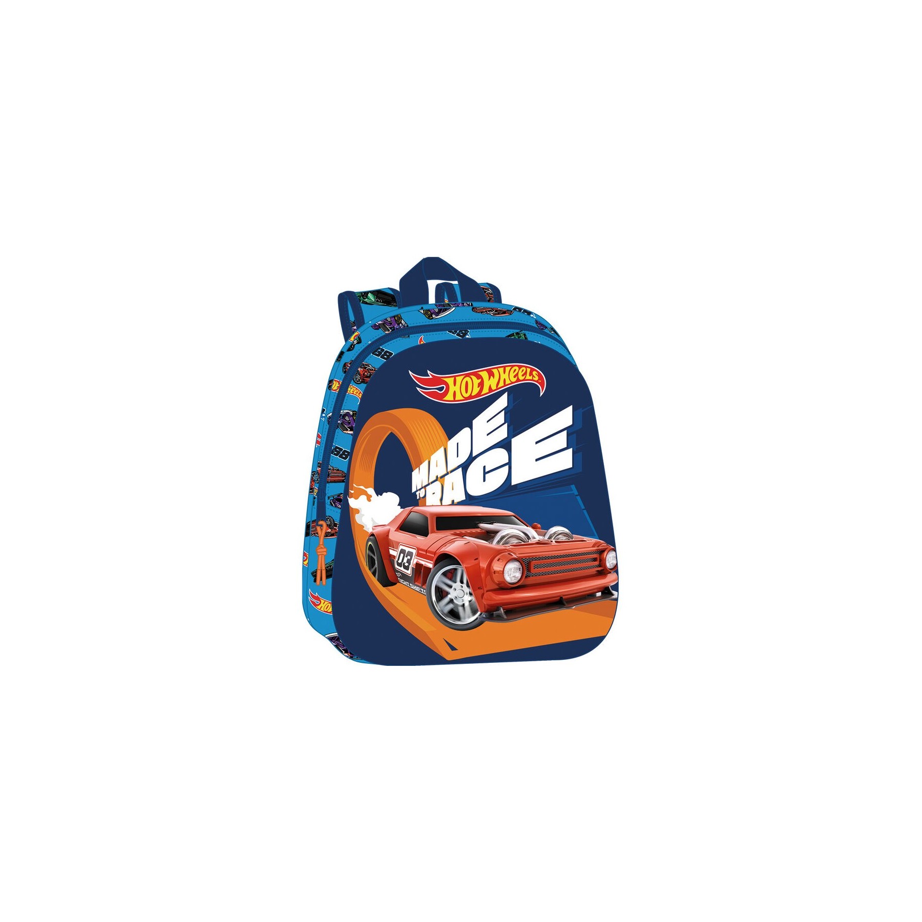 Mochila 3D Hot Wheels 33Cm