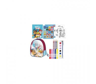 Set Papeleria Mochila Patrulla Canina Paw Patrol