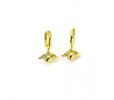 Pendientes Snitch Dorada Harry Potter