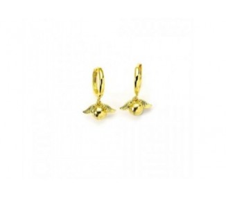 Pendientes Snitch Dorada Harry Potter
