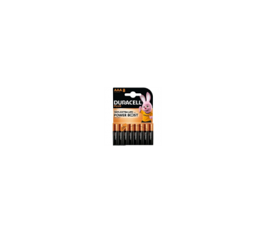 Pack De 8 Pilas Aaa Duracell Plus Power Boost Dpblr3B8/ 1.5V