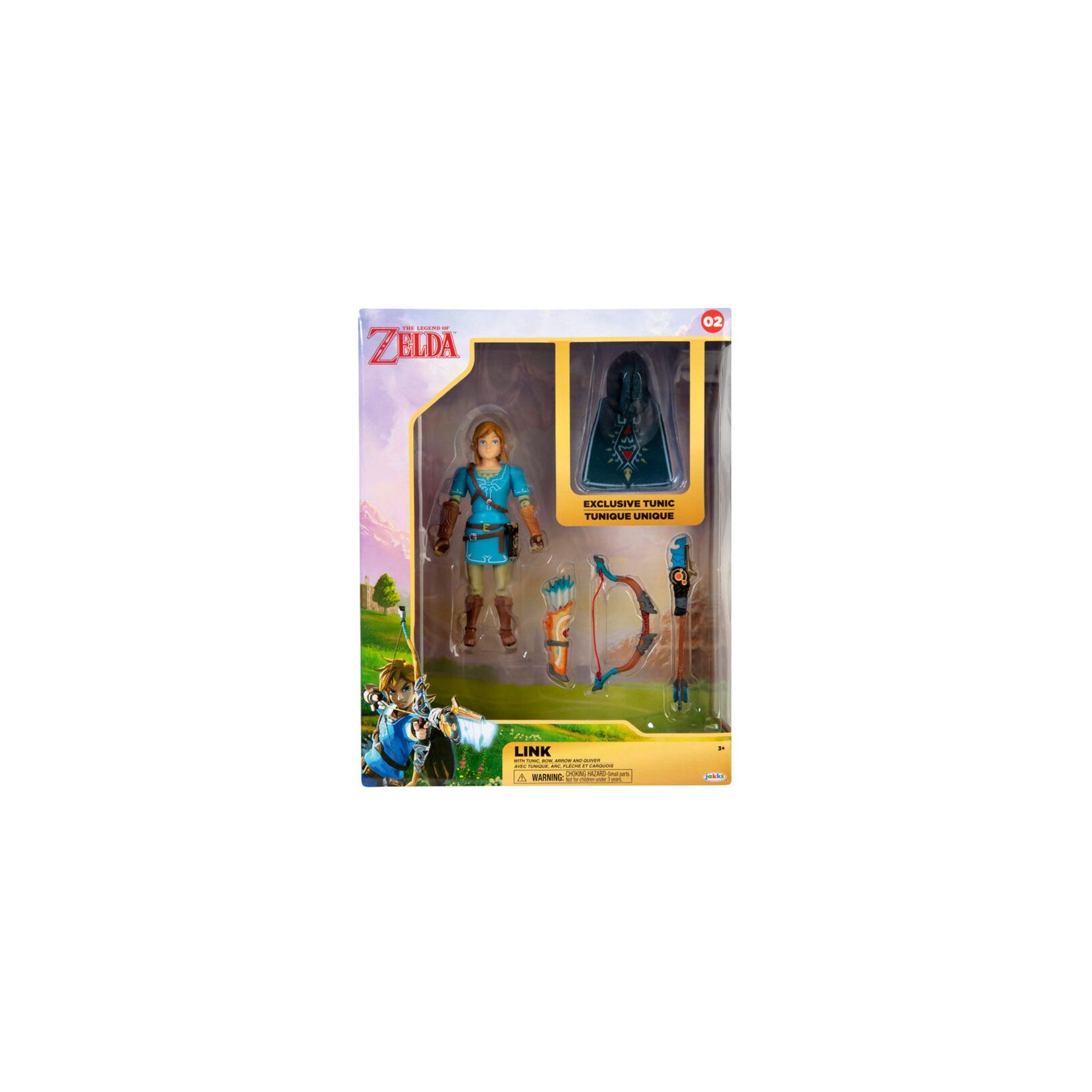 The Legend Of Zelda Breath Of The Wild - Figura Link 10 Cm