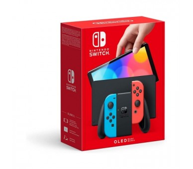 Consola Nintendo Switch (Oled) Azul Neón/Rojo Neón REACONDIC