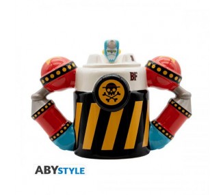 One Piece Tazza 3D 350ml: Iron Pirate Franky Shogun