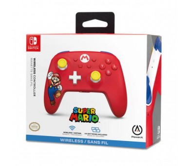 Pro Controller Wireless Mario Joy PowerA