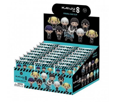 Kaiju No8 S2 (24pz) Bag Clip Blind Box Display