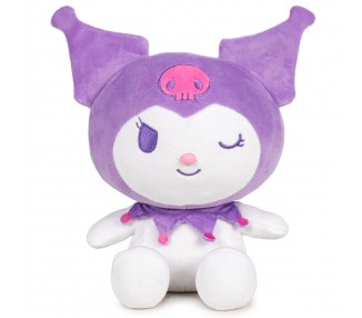 Peluche Kuromi Lilac Hello Kitty 16cm