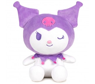 Peluche Kuromi Lilac Hello Kitty 22cm