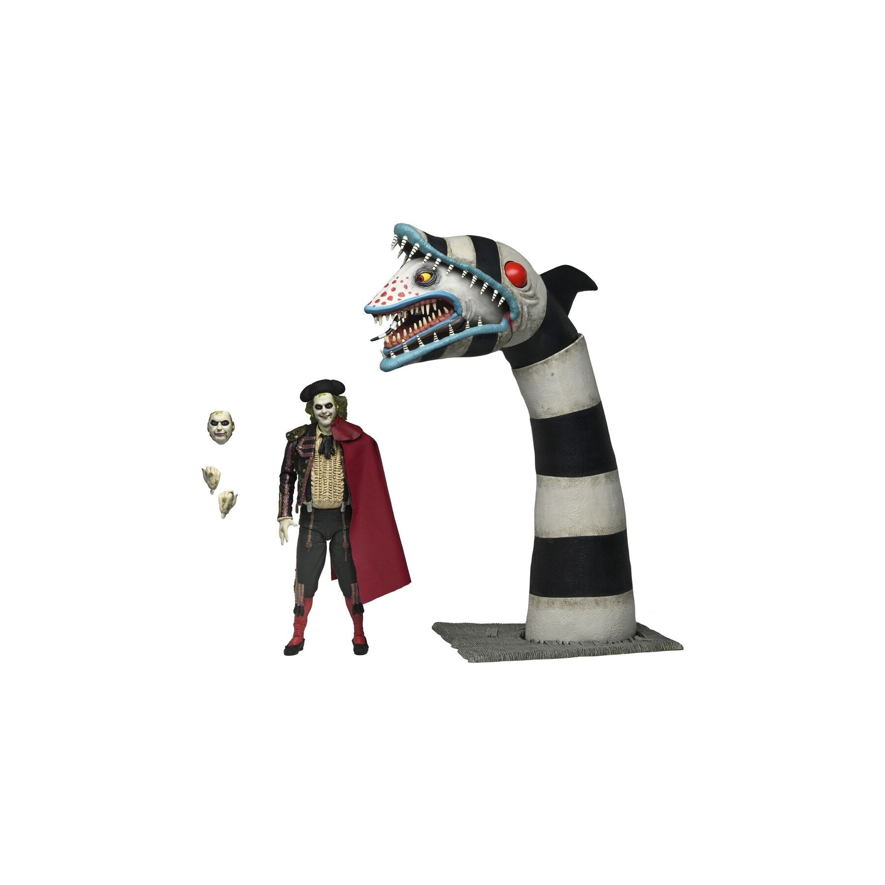 Figuras Ultimate Matador Beetlejuice & Sandworm Beetlejuice 2