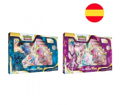 Blister juego cartas coleccionables V Star Pokemon Español surtido