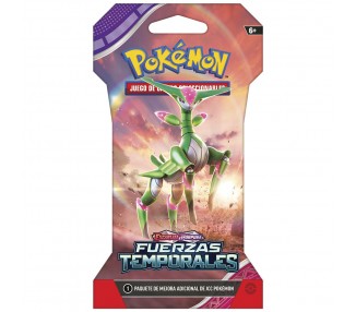 Sobre juego cartas coleccionables Fuerzas Temporales Escarlata y Purpura Pokemon español surtido