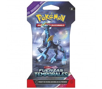 Sobre juego cartas coleccionables Fuerzas Temporales Escarlata y Purpura Pokemon español surtido