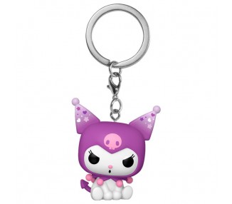 Llavero Pocket POP Hello Kitty 20th Anniversary Kuromi Grumpy