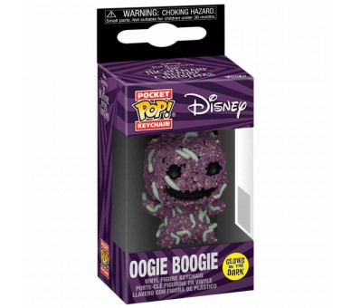 Llavero Pocket POP Disney Pesadilla Antes de Navidad Oogie Boogie