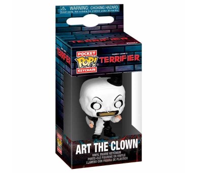 Llavero Pocket POP Terrifier Art the Clown