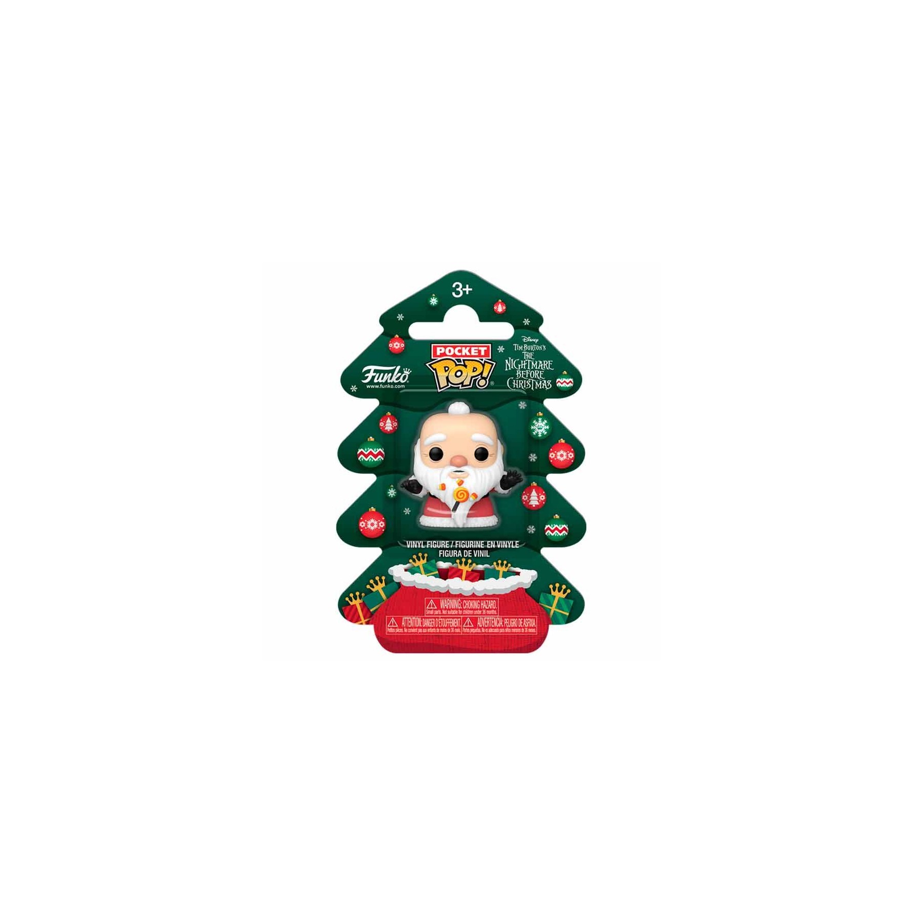 Figura Pocket POP Disney Pesadilla Antes de Navidad Sandy Claws