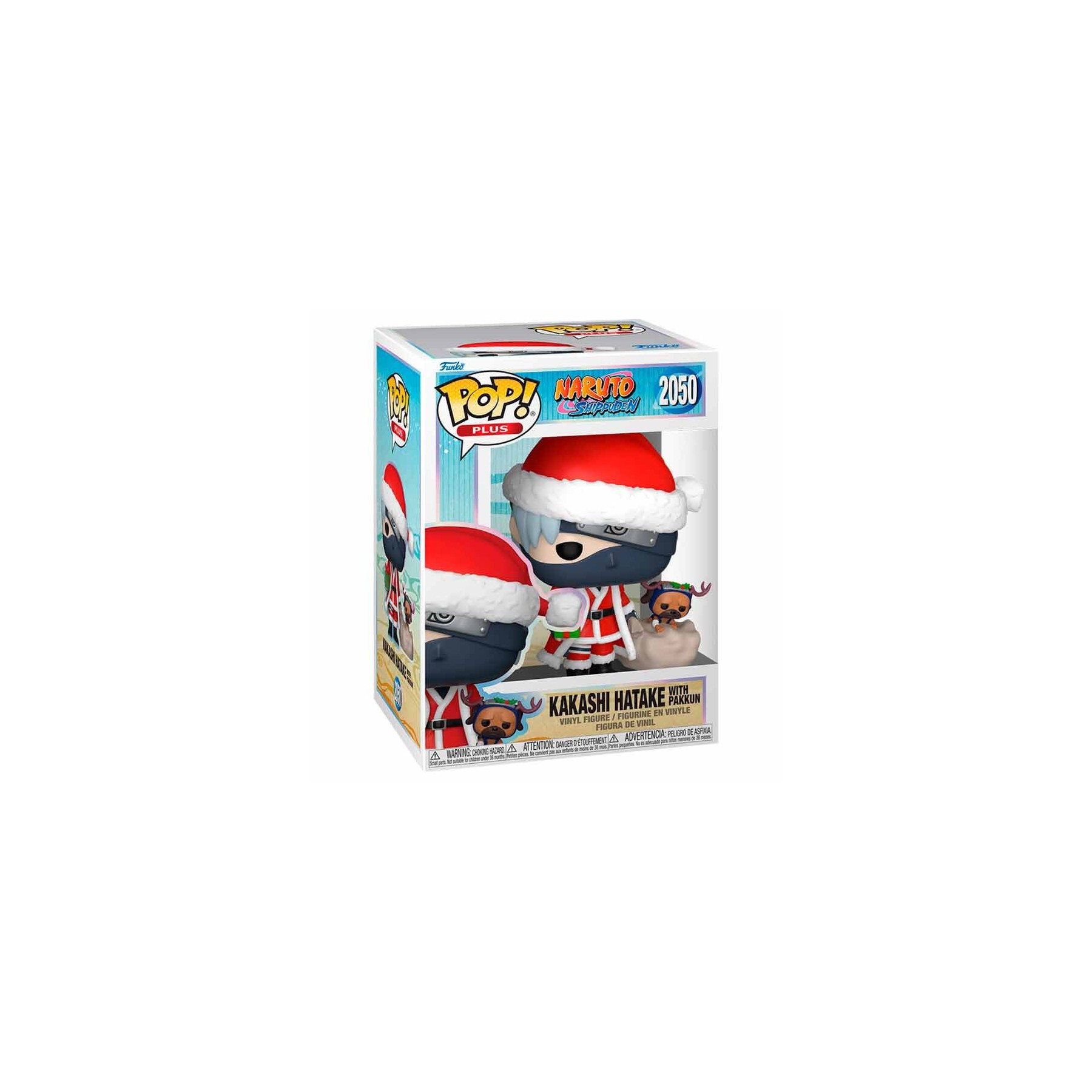 Figura POP Plus Naruto Shippuden Kakashi Hatake with Pakkun Holiday