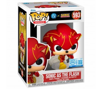 Figura POP Sonic The Hedgehog DC Comics Sonic As The Flash Exclusive