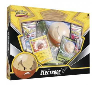 Blister Juego Cartas Coleccionables Electrode Hisui V Pokemon español